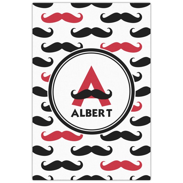 Mustache Print 20x30 - Canvas Print - Front View