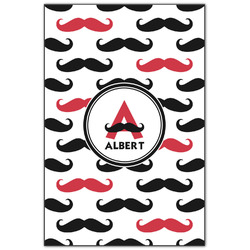 Mustache Print Wood Print - 20x30 (Personalized)