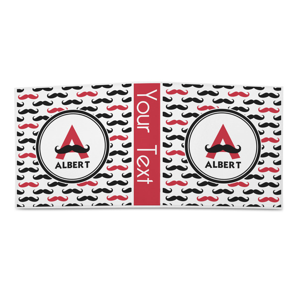 Mustache Print 3-Ring Binder Approval- 2in