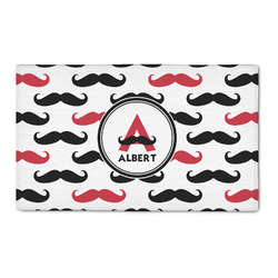 Mustache Print 3' x 5' Indoor Area Rug (Personalized)