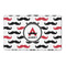 Mustache Print 3' x 5' Indoor Area Rug (Personalized)