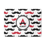 Mustache Print Area Rug (Personalized)