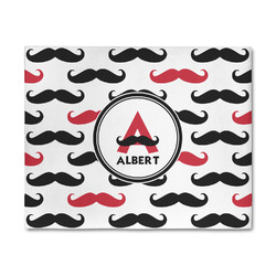 Mustache Print 8' x 10' Indoor Area Rug (Personalized)