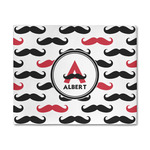Mustache Print 8' x 10' Patio Rug (Personalized)