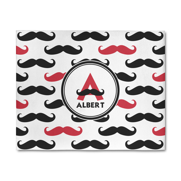 Custom Mustache Print 8' x 10' Patio Rug (Personalized)