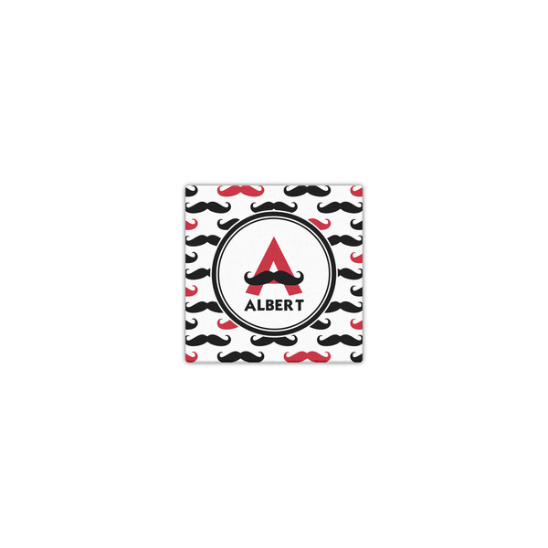 Mustache Print 8x8 - Canvas Print - Front View