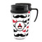 Mustache Print Acrylic Travel Mugs