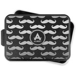 Mustache Print Aluminum Baking Pan with Lid (Personalized)