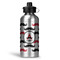 Mustache Print Water Bottle - Aluminum - 20 oz (Personalized)