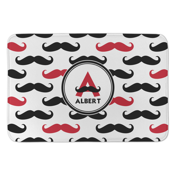 Custom Mustache Print Anti-Fatigue Kitchen Mat (Personalized)