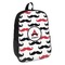 Mustache Print Kids Backpack (Personalized)