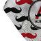 Mustache Print Bandana Detail