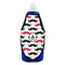Mustache Print Bottle Apron - Soap - FRONT