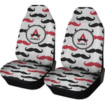 Mustache Print Car Seat Covers (Set of Two) (Personalized)