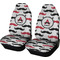Mustache Print Car Seat Covers
