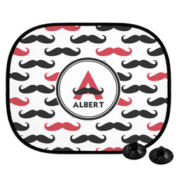 Mustache Print Car Side Window Sun Shade (Personalized)