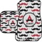 Mustache Print Car Floor Mats Set - 2 Front & 2 Back (Personalized)