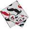Mustache Print Cloth Napkins - Personalized Lunch & Dinner (PARENT MAIN)