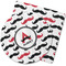 Mustache Print Rubber Backed Coaster (Personalized)