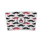 Mustache Print Coffee Cup Sleeve (Personalized)