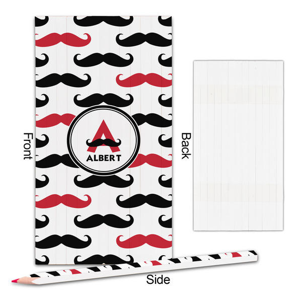 Mustache Print Colored Pencils - Approval