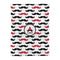 Mustache Print Comforter - Twin XL - Front