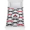 Mustache Print Comforter - Twin (Personalized)