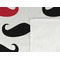 Mustache Print Cooling Towel- Detail