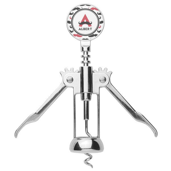 Mustache Print Corkscrew - Alt