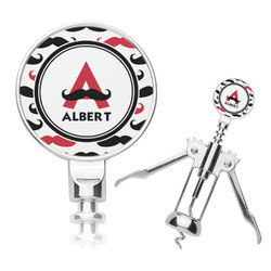 Mustache Print Corkscrew (Personalized)