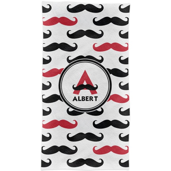 Mustache Print Crib Comforter/Quilt - Apvl