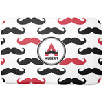 Mustache Print Dish Drying Mat (Personalized)