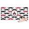 Mustache Print Dog Towel (Personalized)