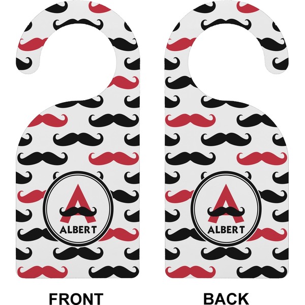 Mustache Print Door Hanger (Approval)