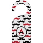 Mustache Print Door Hanger (Personalized)