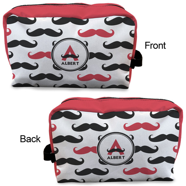 Mustache Print Dopp Kit - Approval