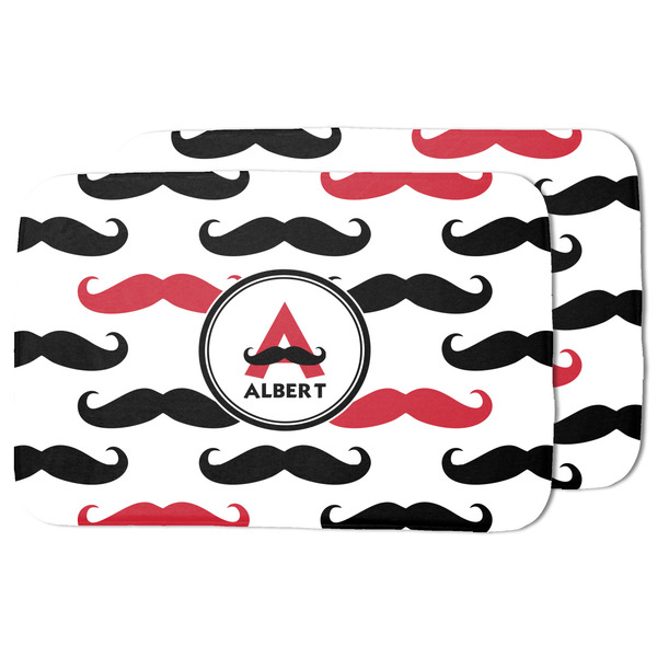 Mustache Print Drying Dish Mat - MAIN