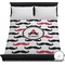 Mustache Print Duvet Cover - Full / Queen (Personalized)
