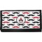 Mustache Print Canvas Checkbook Cover (Personalized)