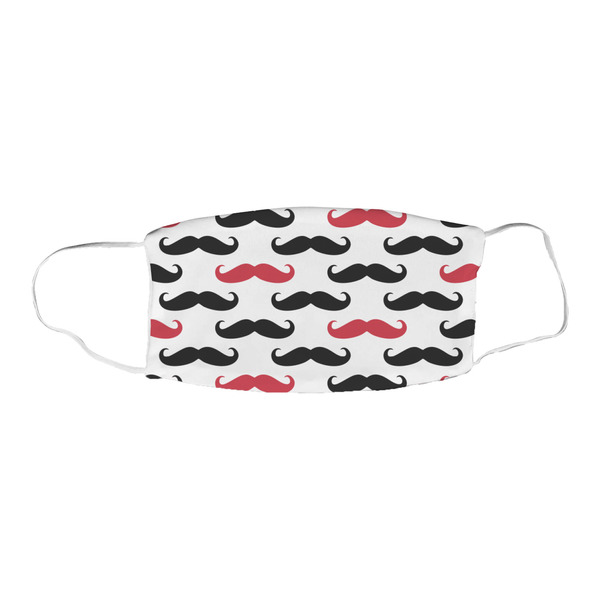 Mustache Print Fabric Face Mask