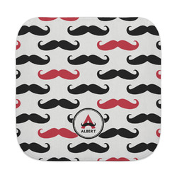 Mustache Print Face Towel (Personalized)