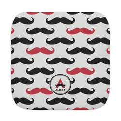 Mustache Print Face Towel (Personalized)