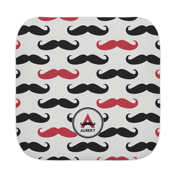 Custom Mustache Print Face Towel (Personalized)