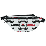 Mustache Print Fanny Pack - Classic Style (Personalized)