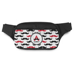 Mustache Print Fanny Pack (Personalized)