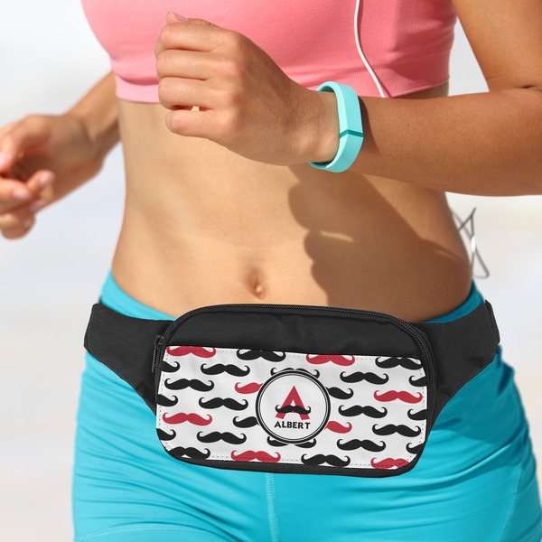 Mustache Print Fanny Packs - LIFESTYLE