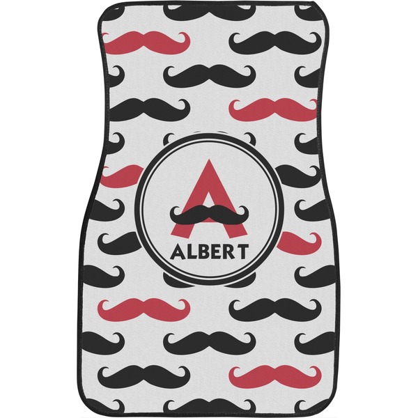 Mustache Print Front Seat Car Mat