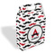 Mustache Print Gable Favor Box (Personalized)