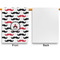 Mustache Print Garden Flags - Large - Single Sided - APPROVAL