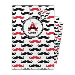 Mustache Print Gift Bag (Personalized)